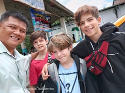 พา 3 หนุ่มน้อยทัวร์ระนอง